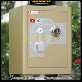 Két Sắt Việt Tiệp SC66 Khóa Cơ Đổi Mã Chống Cháy Màu Vàng Cát