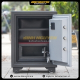 Két sắt chống cháy Việt Tiệp KV91DT màu ghi xám
