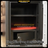 Ngăn kéo phụ có khóa riêng biệt trên Két sắt Việt Tiệp KV45 Khóa cơ đổi mã