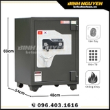 Két Sắt Siêu Cường Việt Tiệp KVTSC188VTDT – Bảo Mật 3 Lớp, Đựng Tài Liệu Rộng Rãi, Chống Phá Vượt Trội