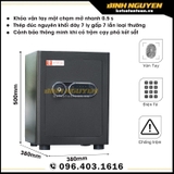 Két sắt vân tay điện tử Việt Tiệp KVTSC50 chính hãng