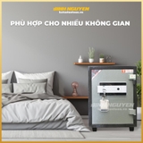 Két sắt Việt Tiệp KVT86 vân tay điện tử + app kết nối điện thoại chất lượng cao