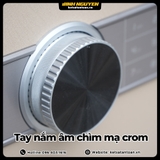 tay nắm âm chìm mạ crom két sắt Xiaomi CRMCR 120JBW