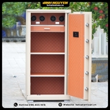 nội thất da kim cương két sắt Xiaomi CRMCR 120JBW bản cao cấp