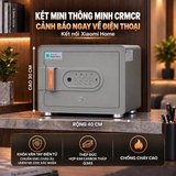 Két Sắt Mini Xiaomi CRMCR 30MS: Vân Tay Định Danh, Báo Đúng Tên Người Mở Về Điện Thoại, 8 Tính Năng Cảnh Báo Điện Thoại