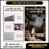 Két Sắt Xiaomi CRMCR 50YN - Tủ Đầu Giường Kết Nối APP Thông Minh