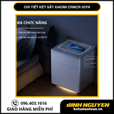 Két Sắt Xiaomi CRMCR 50YN - Tủ Đầu Giường Kết Nối APP Thông Minh