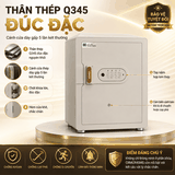Két Sắt Xiaomi CRMCR 60MS Thông Minh: Vân Tay Định Danh, Báo Đúng Tên Người Mở, Cửa Tự Động Bật