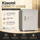 Két Sắt Xiaomi CRMCR 60MS Thông Minh: Vân Tay Định Danh, Báo Đúng Tên Người Mở, Cửa Tự Động Bật