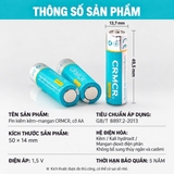 Pin Két Sắt AA CRMCR Chính Hãng Chuyên Dùng Cho Két Sắt – Vỉ 4 Viên