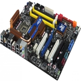 Main ASUS P5Q-E 4 Khe RAM support Core 2 Quad DDR2 8G 8 cổng sata 3 Khe cắm VGA SOKET 775