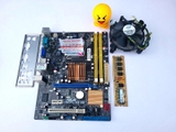 Mainboard | Bo Mạch Chủ cho PC Văn Phòng Asus G31 CPU CORE2 RAM 4G SSD 120G FAN FE chắn main đầy đủ