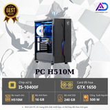 PC GAMING CŨ H510M I5 10400F 8GB GTX 1050Ti