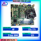 Main Máy Tính Bộ HP G31 DDR2 4GB