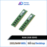 Ram Máy Tính DDR3 2G Buss 1333 1600 Cho Máy Tính Để Bàn