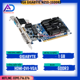 CARD VGA GIGABYTE N210 DDR3 (1GB GDDR3, 64 bit, HDMI + DVI-I + VGA)
