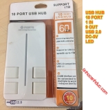 HUB USB 10 PORT