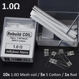 Bộ Rebuild Kit Jellybox Nano 0.6ohm / 1.0ohm - Rebuild occ cho Jellybox Nano 0.6Ω / 1.0Ω - Hàng chính hãng (#RBGN03)