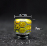 Đầu Driptip 810 PIRATE-COIL - Resin - Lưới Chống Văng (17mm x 16mm) #1035