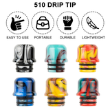 Đầu Driptip 510 Resin Đầu Bí #0120