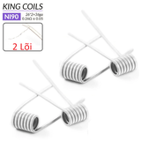 ⚡️N91⚡️ Hộp 10 Coil Ni90 - King Coils COIL-FATHER (26ga*2+36ga) - Dây dẫn nhiệt DIY, build coil, trở