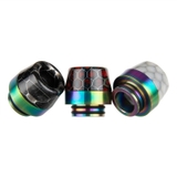 Đầu Driptip 810 Stainless Steel Rainbow Phối Resin Mix Màu Siêu Đẹp #0330