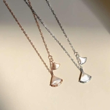 Dây chuyền thả hai quạt độc đáo HY - N66219-2