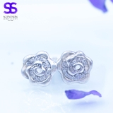 Khuyên tai nữ Swirl Rose A1272AS23E