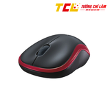 CHUỘT KHÔNG DÂY LOGITECH M185 ĐỎ ĐEN 910-002503