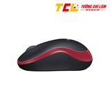 CHUỘT KHÔNG DÂY LOGITECH M185 ĐỎ ĐEN 910-002503