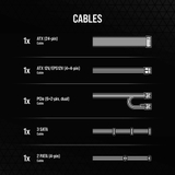 NGUỒN MÁY TÍNH CORSAIR CX550 (80 PLUS BRONZE/ MÀU ĐEN)