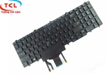 BÀN PHÍM LAPTOP DELL E5550 OEM (ĐEN) (LED)