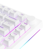 BÀN PHÍM CƠ AKKO 5075B PLUS WHITE (AKKO SWITCH V3 – CREAM BLUE PRO)