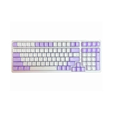 BÀN PHÍM CƠ GAMING CÓ DÂY NEWMEN GM328, PURPLE-WHITE, BLUE SWITCH