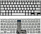 BÀN PHÍM LAPTOP ASUS A412 ZIN (BẠC) (LED)