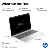 HP Laptop AI 15-fd2050wm (D4JK5UA),Core Ultra 5-225U,8GB,512GB SSD,15.6”(1920X1080)Touch,W11,Silver