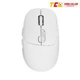 CHUỘT KHÔNG DÂY EDRA EM605W MÀU TRẮNG (BLUETOOTH, 2.4GHZ)
