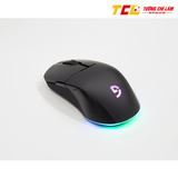 CHUỘT GAMING KHÔNG DÂY FUHLEN D90S V3 RGB BLACK