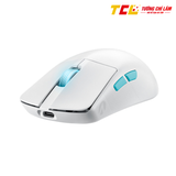 CHUỘT GAMING KHÔNG DÂY ASUS ROG HARPE ACE AIM LAB EDITION-MOONLIGHT WHITE _ 90MP02W0-BMUA10