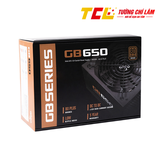 NGUỒN MÁY TÍNH AIGO GB650 - 650W (80 PLUS BRONZE/MÀU ĐEN)