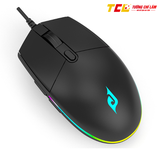 CHUỘT GAMING CÓ DÂY EDRA EM6102 PRO MÀU ĐEN