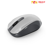 CHUỘT KHÔNG DÂY SILENT GENIUS NX-8008S (WIRELESS 2.4GHZ/TRẮNG/BLUEEYE)