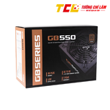 NGUỒN MÁY TÍNH AIGO GB550 - 550W (80 PLUS BRONZE/MÀU ĐEN)