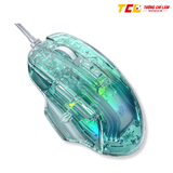 CHUỘT GAMING CÓ DÂY AULA S80 MÀU TRONG SUỐT