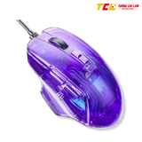 CHUỘT GAMING CÓ DÂY AULA S80 MÀU TRONG SUỐT
