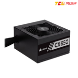 NGUỒN MÁY TÍNH CORSAIR CX650 (80 PLUS BRONZE/ MÀU ĐEN)