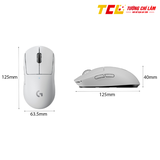 CHUỘT KHÔNG DÂY LOGITECH PRO X SUPERLIGHT WHITE (USB/TRẮNG/910-005944)