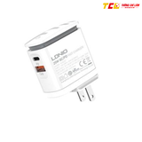 Ổ cắm rời sạc nhanh PD/QC 3.0 25W LDNIO A2423C