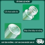 PE14 - Chai nhựa PET nắp vặn 2 lớp mạ kim loại dùng đựng dược phẩm nhiều dung tích 5ml 10ml 15ml 20ml 30ml - PE14