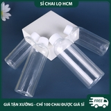PE04 - Chai lọ nhựa PET, nắp nhựa vặn, nhiều dung tích 5ml 10ml 20ml 30ml 50ml PE04